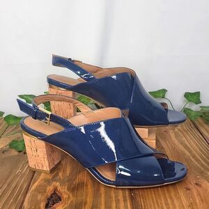 Calvin Klein. Cindya. Blue Sandals. Size 6.5. Like New.